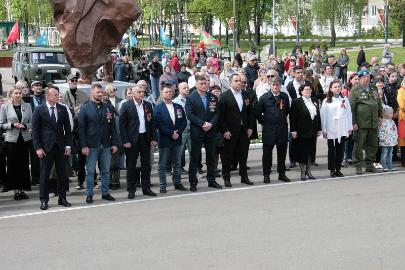 Торжественное открытие мемориала.
