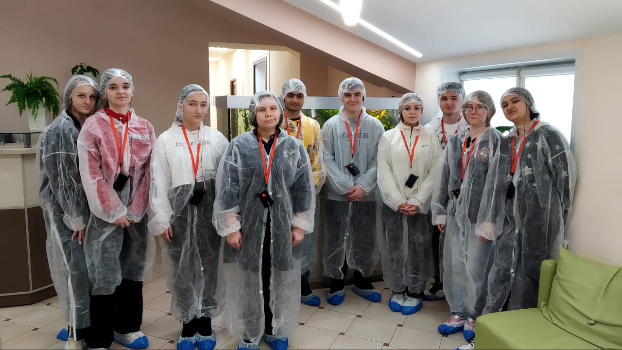 30 марта участники пришкольного лагеря  посетили Узловский молочный комбинат.