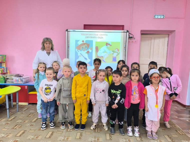 День медсестры в нашем детском саду.