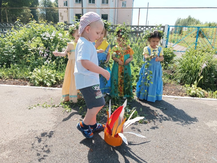 Летний праздник Ивана Купала в детском саду.