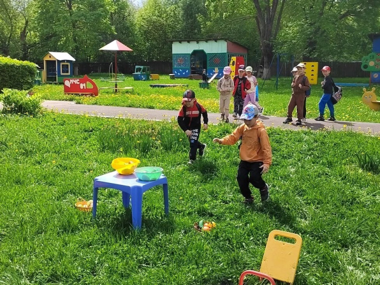 Слет туристят -дошколят.