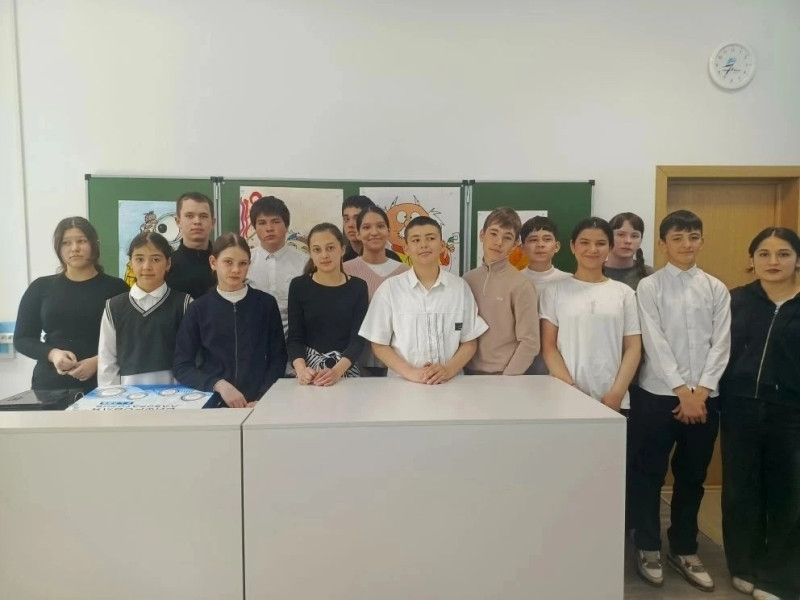 Итоговое занятие центра образования "Точка роста".